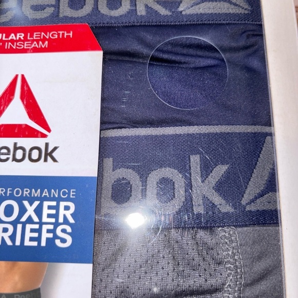 Reebok Men's Pro Series Performance Boxer Briefs 6" Inseam, Size Small - Picture 13 of 14